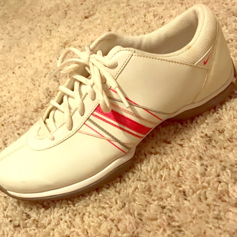 Women's Nike Delight Pink White Grey Golf Shoes 7